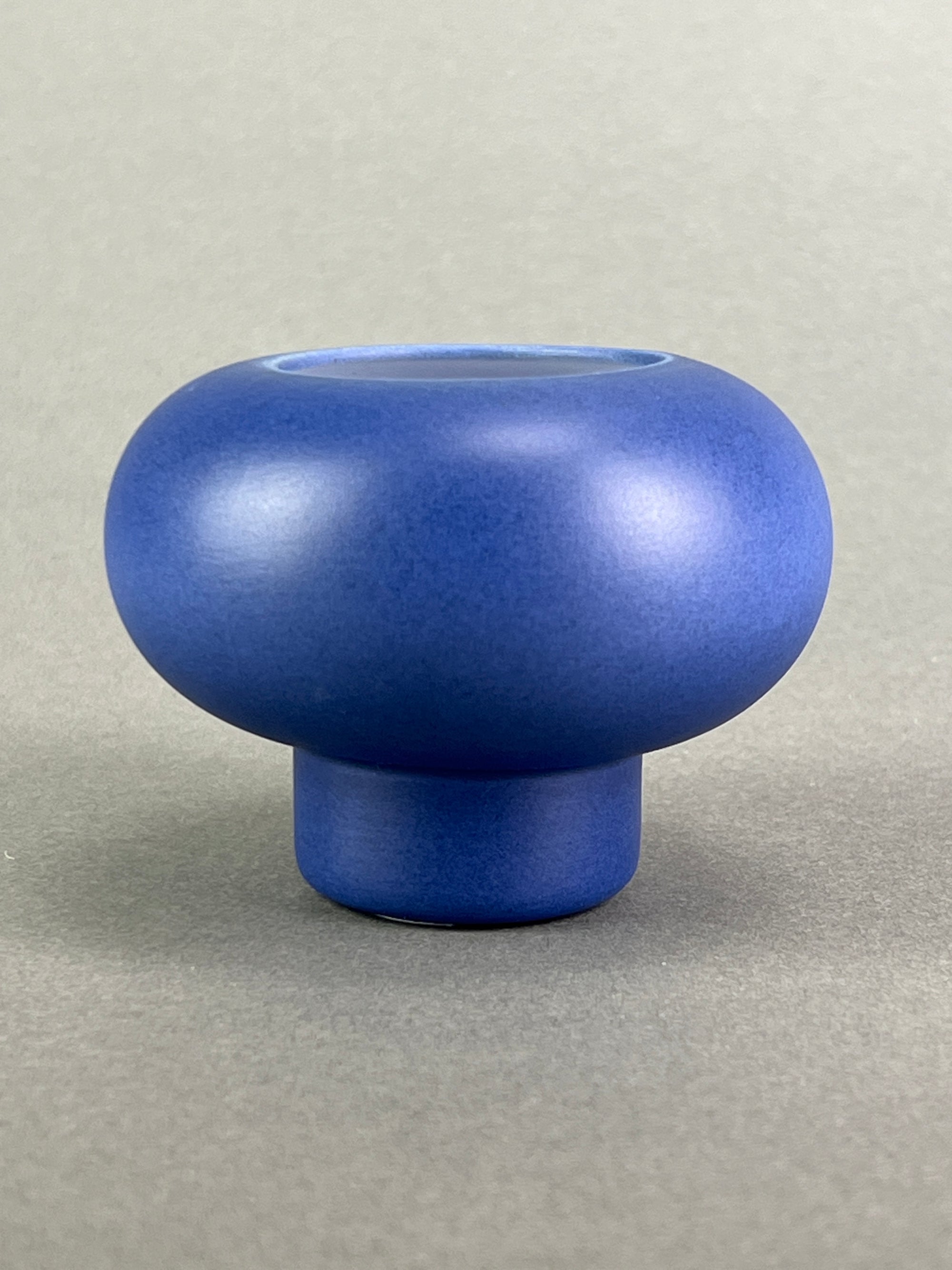 Broste Copenhagen Tea light holder blue