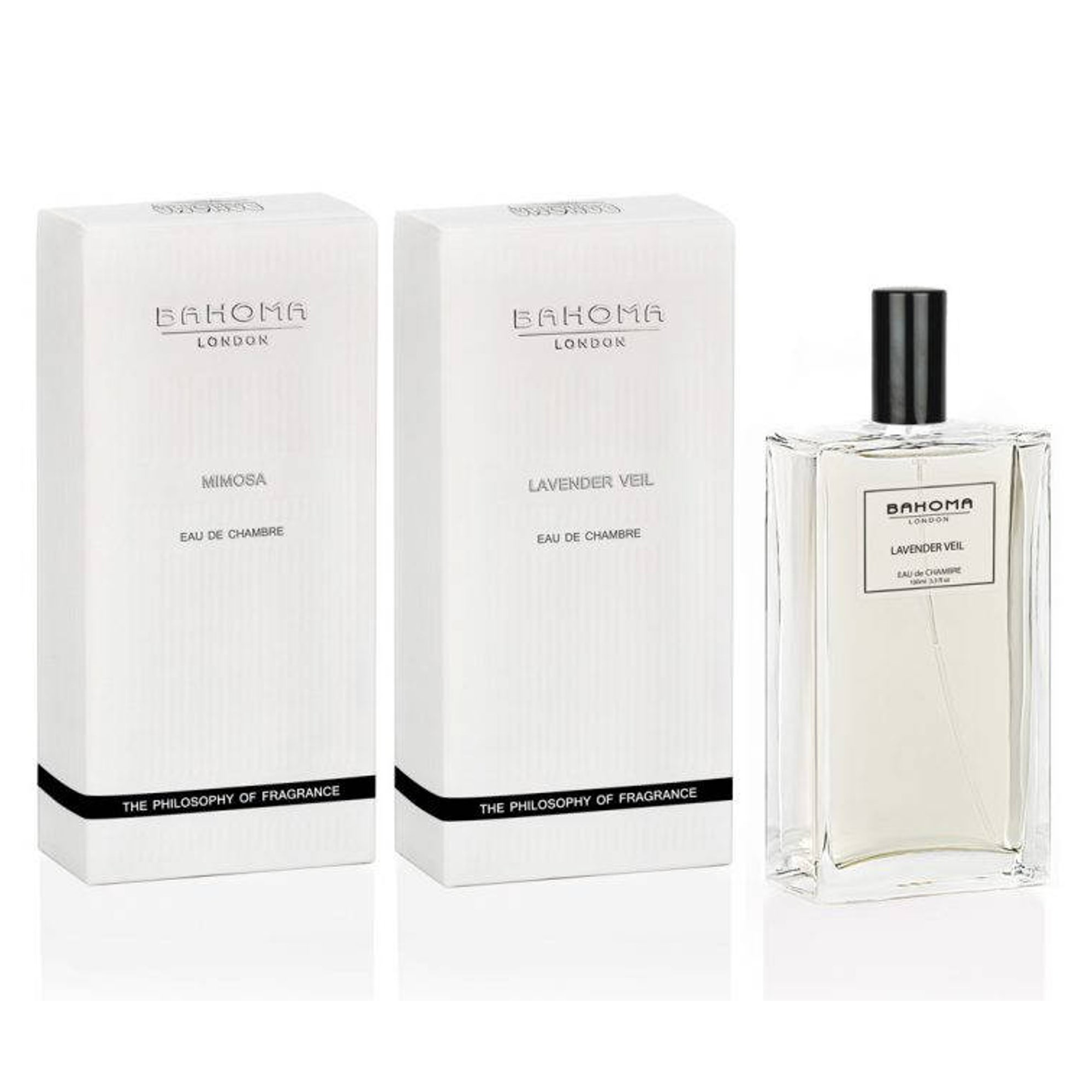 BAHOMA London 100 ml Fragancia de lujo en spray para habitación Velo de lavanda