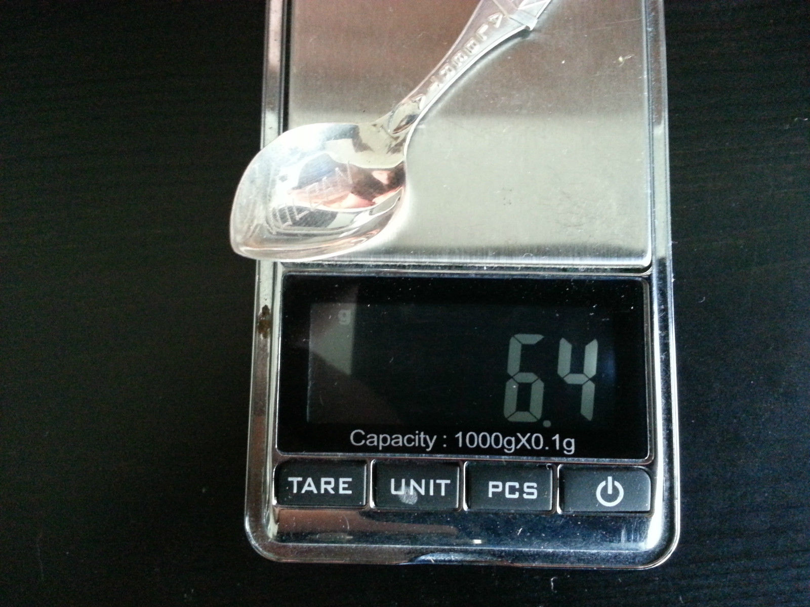 Vintage massive Silberlöffel Alberta Vulcan Sterling Tolles Geschenk