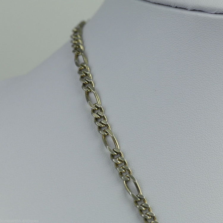 Vintage 450 mm sterling silver neck chain snake made in Italy 925