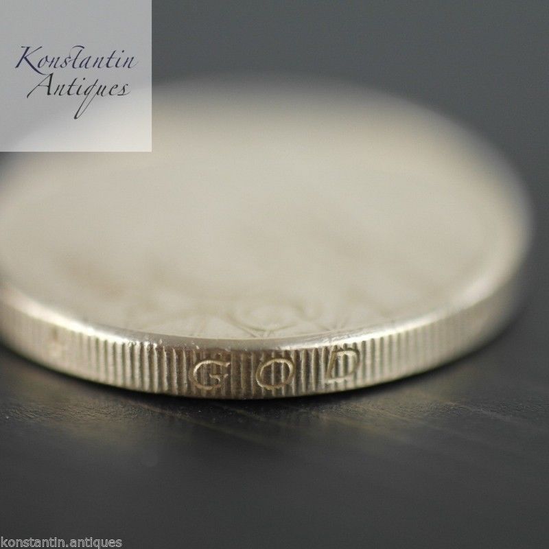 Modern 1989 coin 5 Gulden Queen Beatrix of the Netherlands 5G ONS GOD ZIJ MET