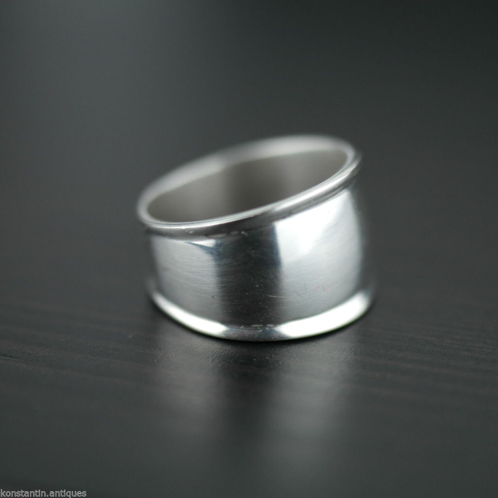 Vintage Scandinavian style sterling silver ring