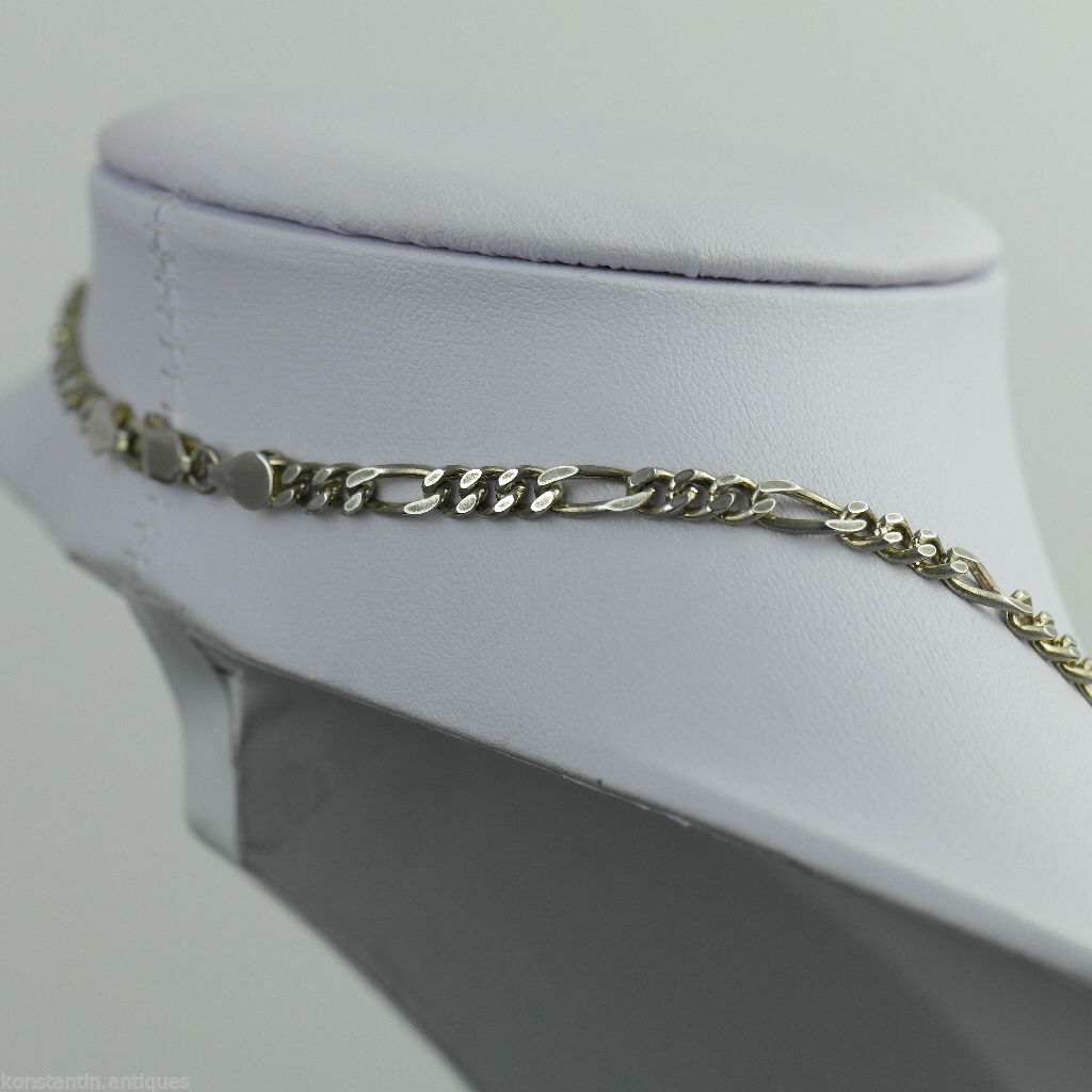 Vintage 450 mm sterling silver neck chain snake made in Italy 925
