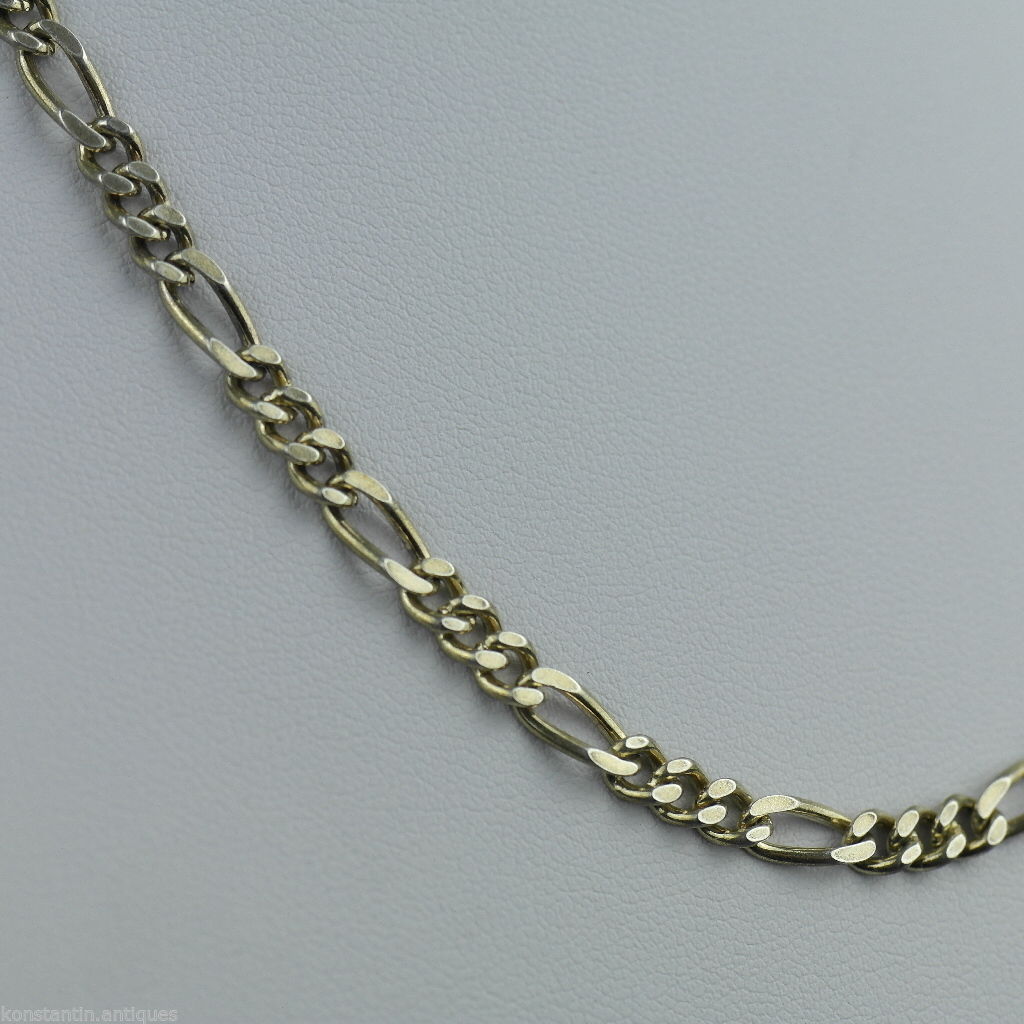 Vintage 450 mm sterling silver neck chain snake made in Italy 925