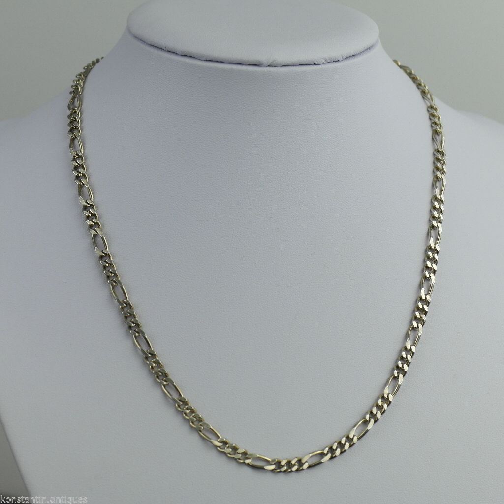 Vintage 450 mm sterling silver neck chain snake made in Italy 925