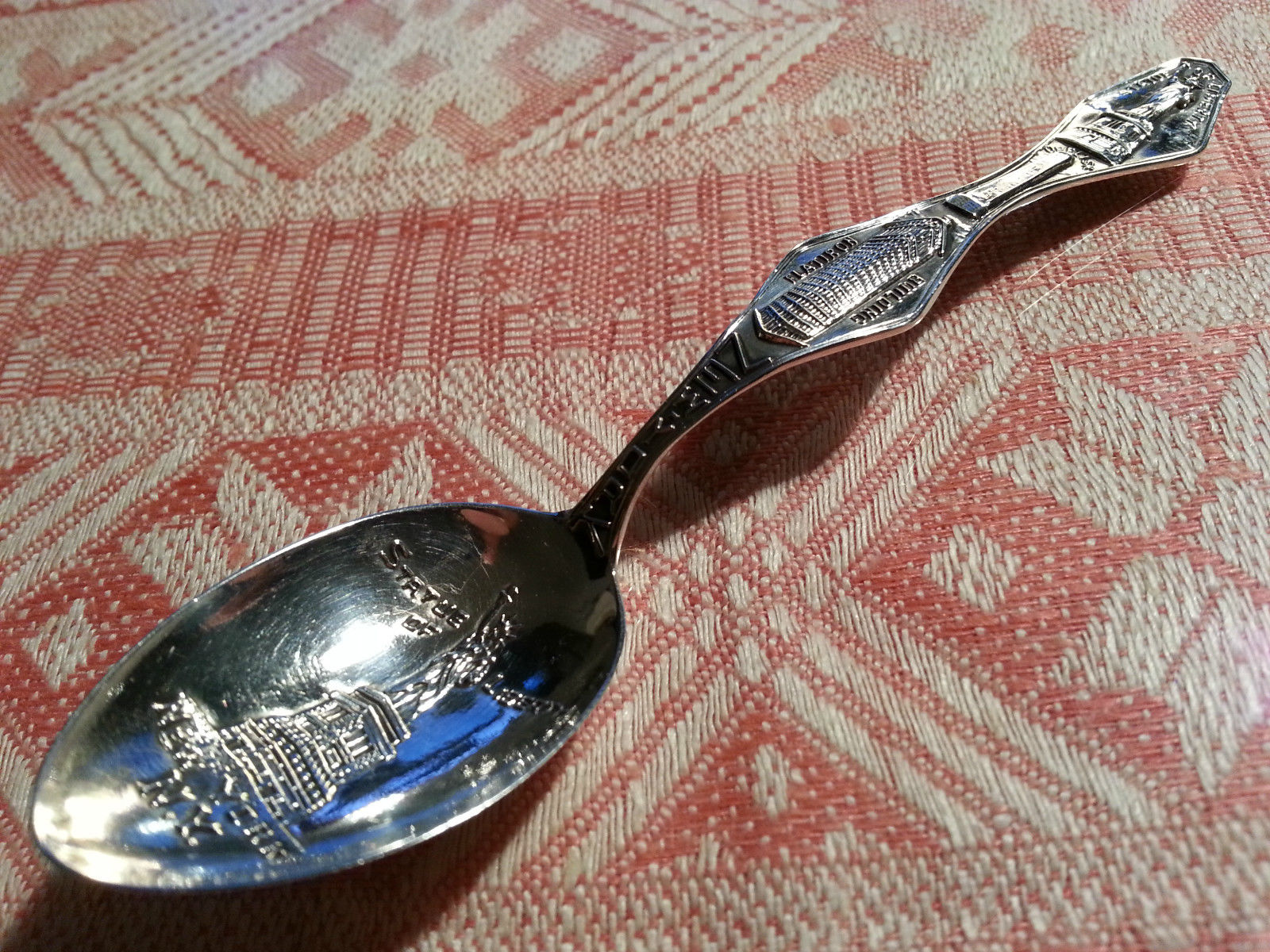 Antiker Löffel aus Sterlingsilber aus dem 20. Jh. New York USA Paye Baker MFG Co