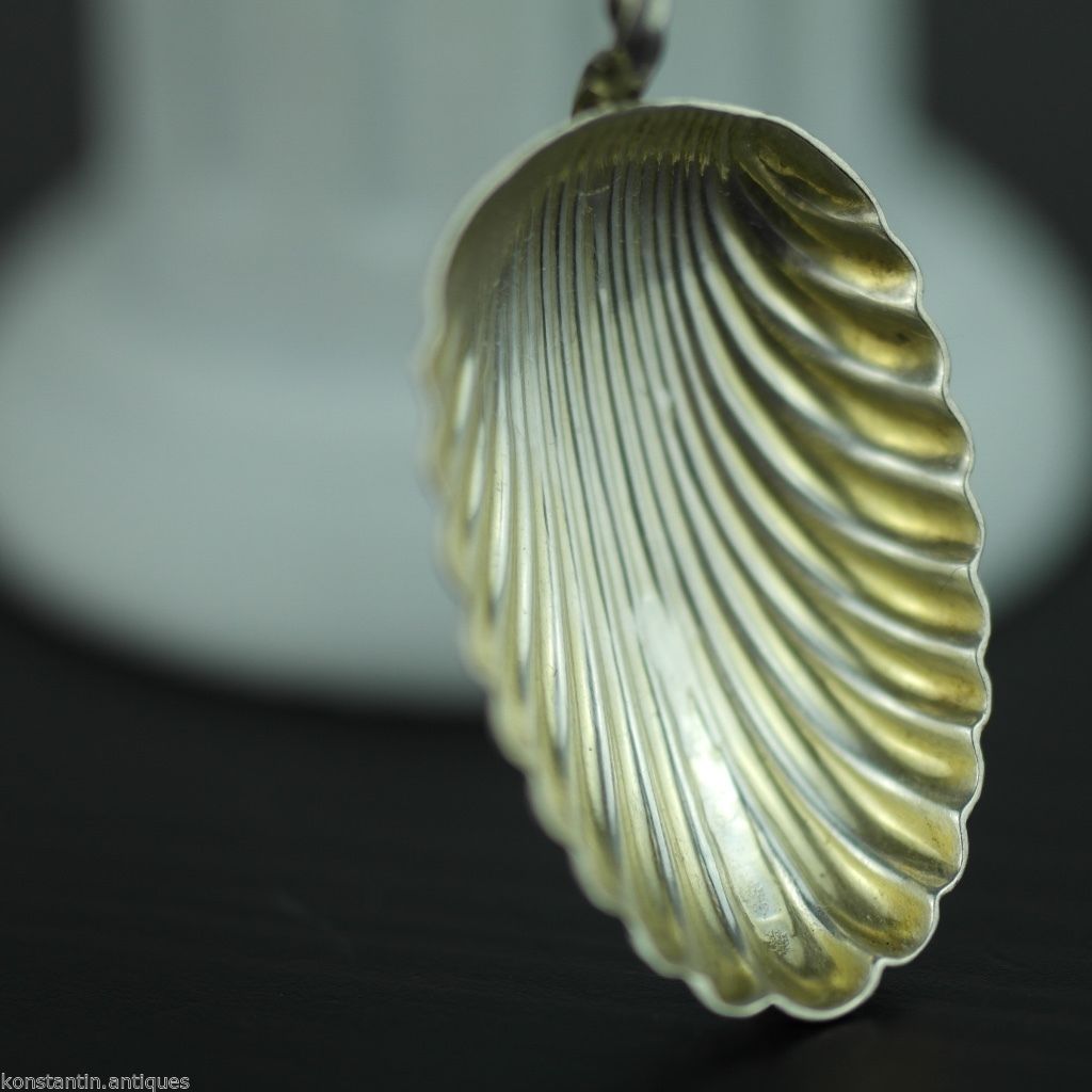 Antiker Löffel aus Sterlingsilber aus dem Jahr 1897, William Devonport Apostelschale