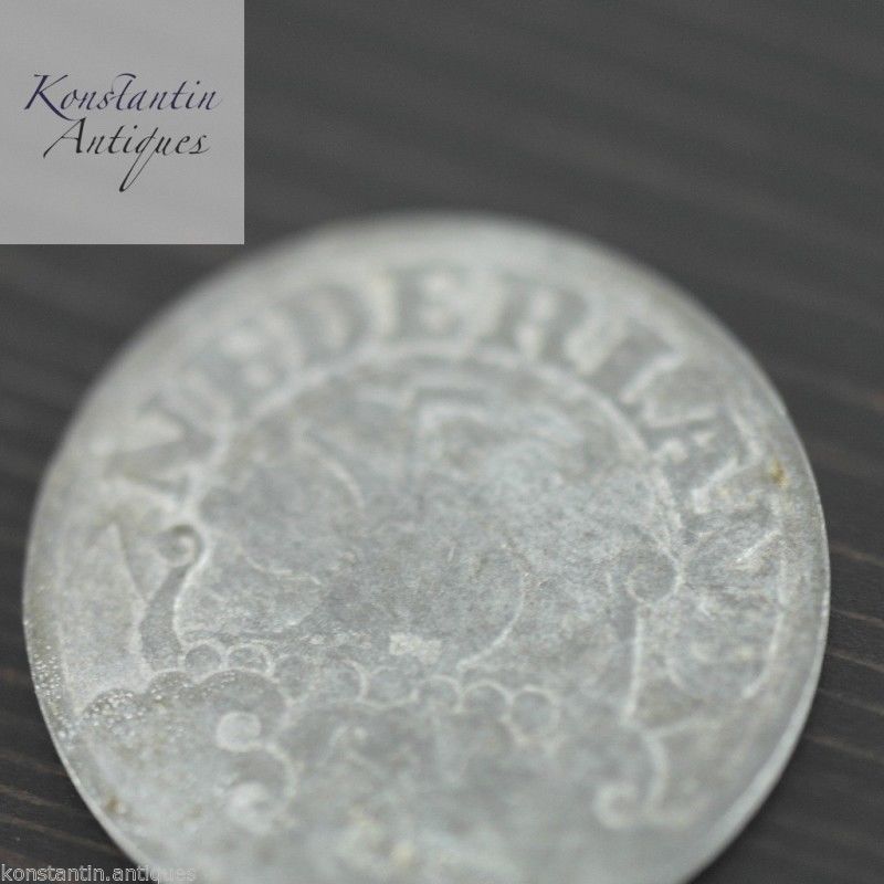 Jahrgang 1941 Münze 25 Cent Niederlande altes Geschenk