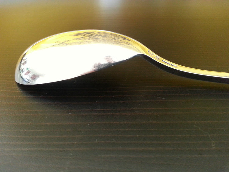 Antique Sterling silver Latte Coffee spoon CONCORD SILVERSMITHS