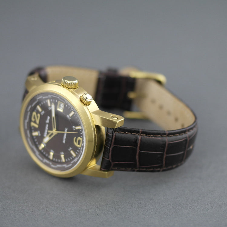 Moscow Time a world timer Gent's Automatic wristwatch with bronze dial