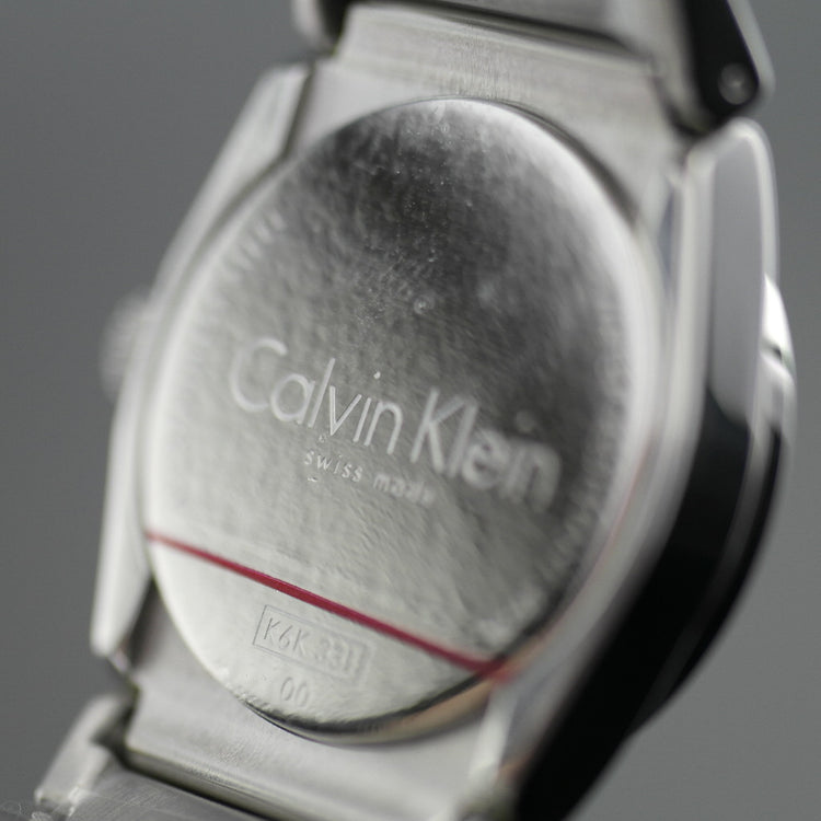 Calvin Klein Step wrist watch with black dial and date