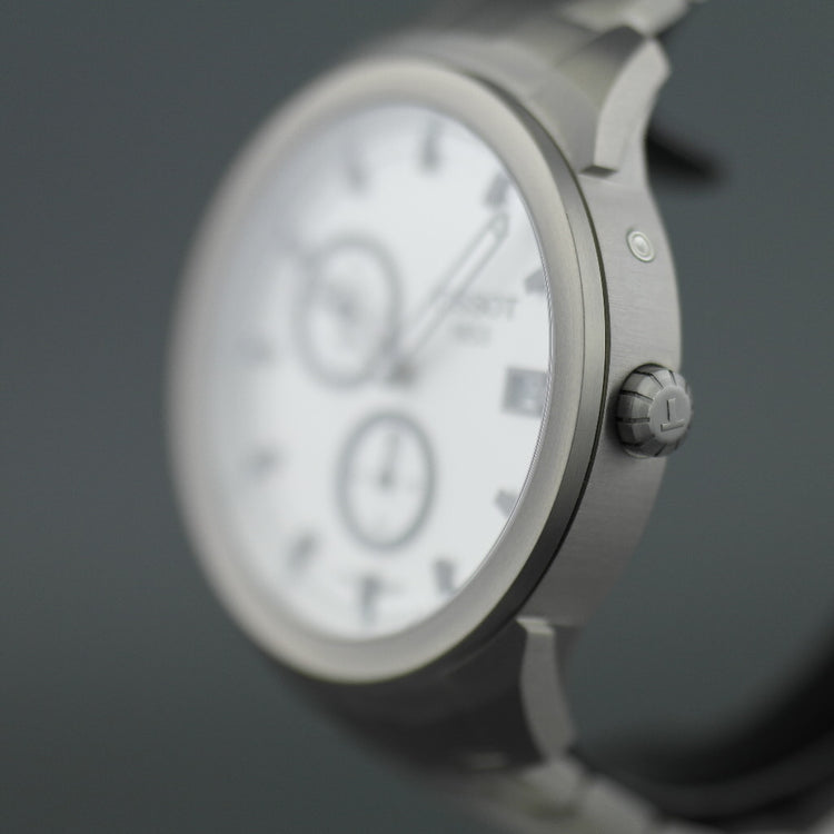 Tissot Titanium GMT Sport Collection Men's Anthracite dial wrist watch