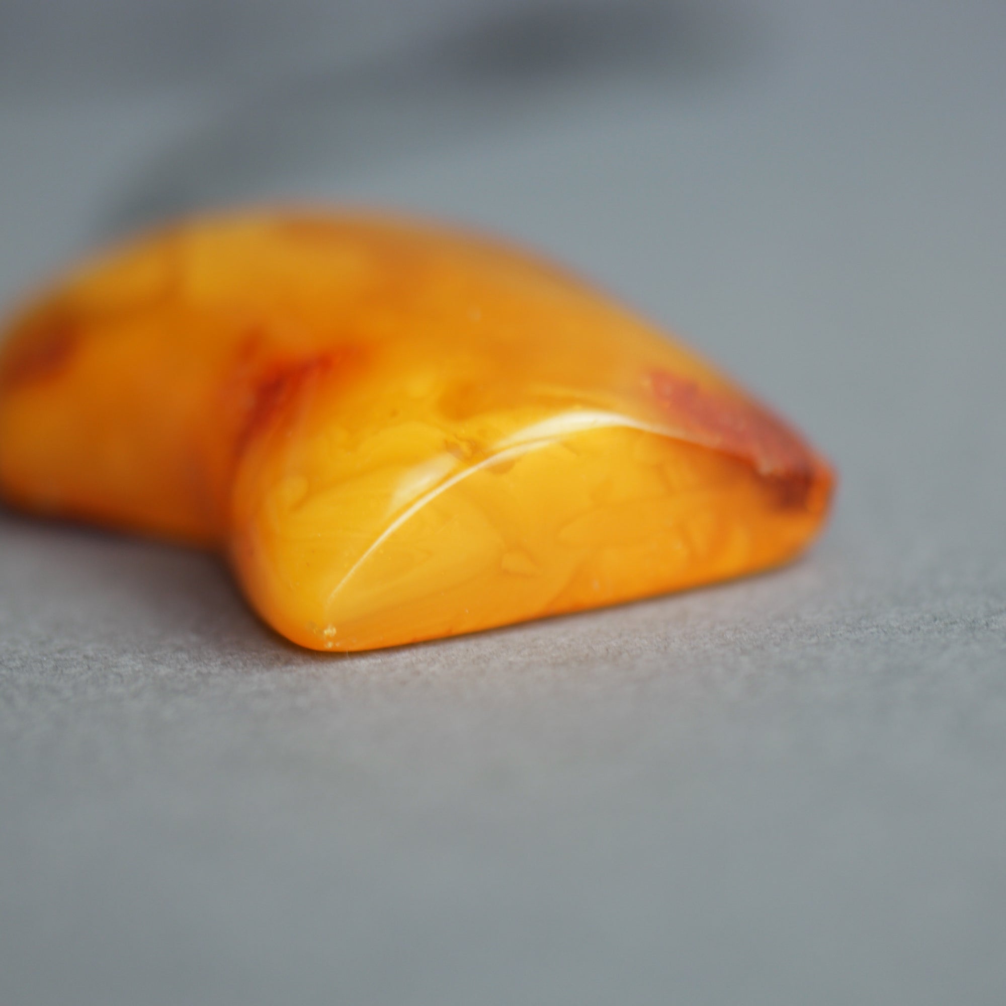 Rare Vintage Cloudy Amber necklace USSR