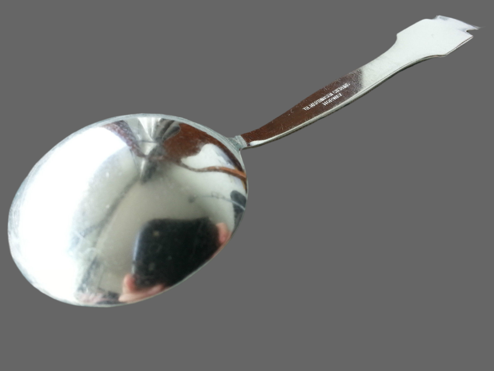 Vintage Sterling silver guilloche enamel spoon Marthinsen Norway Gjovik