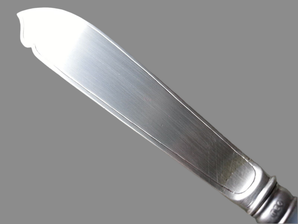 Antique 1893 sterling silver knife Nacre MOP handle Birmingham