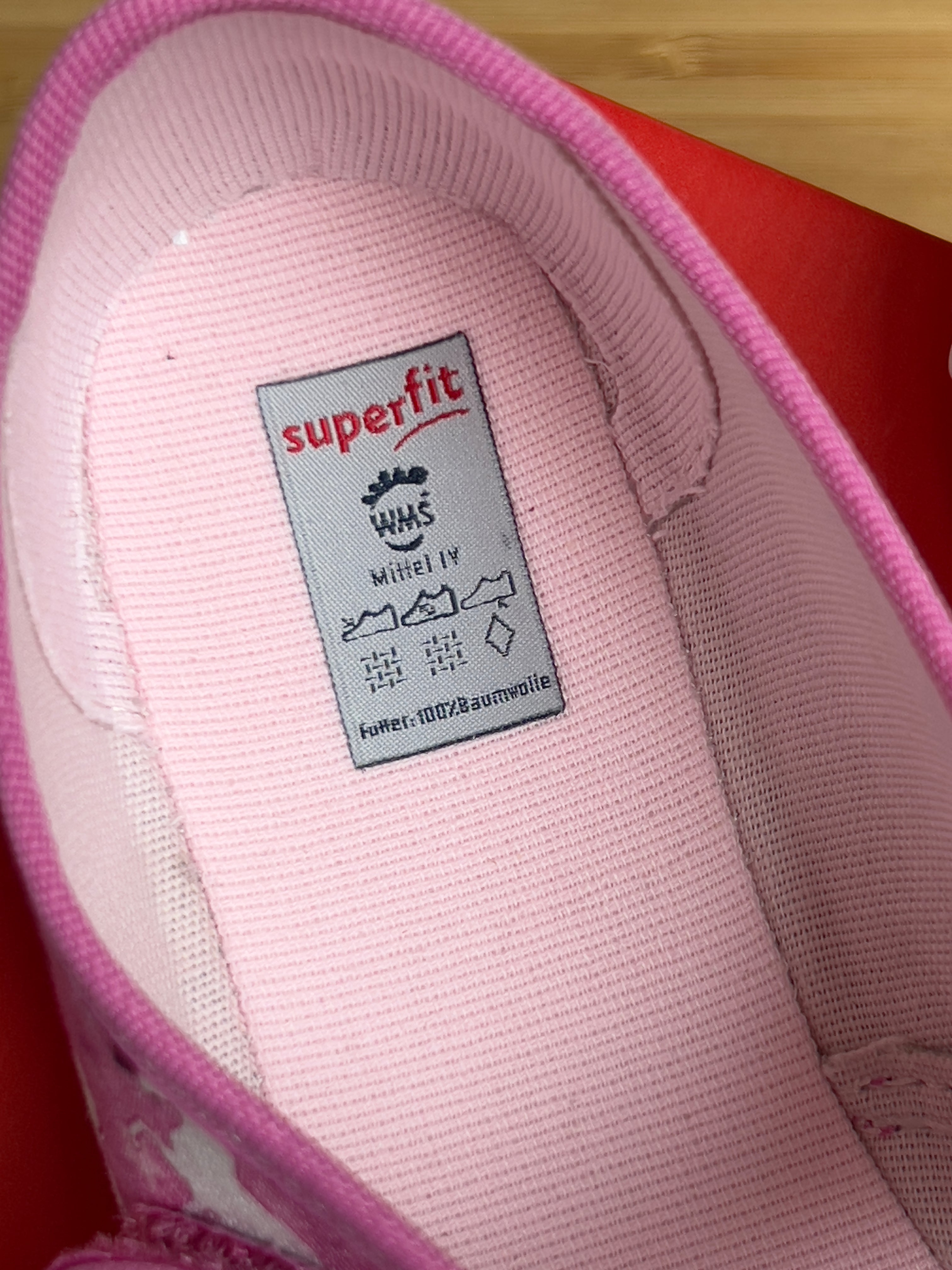 Superfit Bonny Shoes Pink Lilac Unicorns StarsPink UK 5 EU 38 slippers great for dancing or climbing