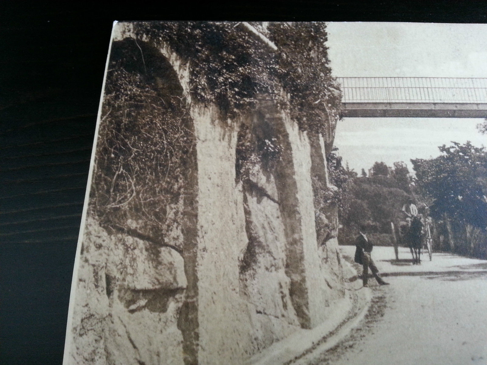 Antique France postcard 122 Cannes La Route de la Californie LL Carte Postale