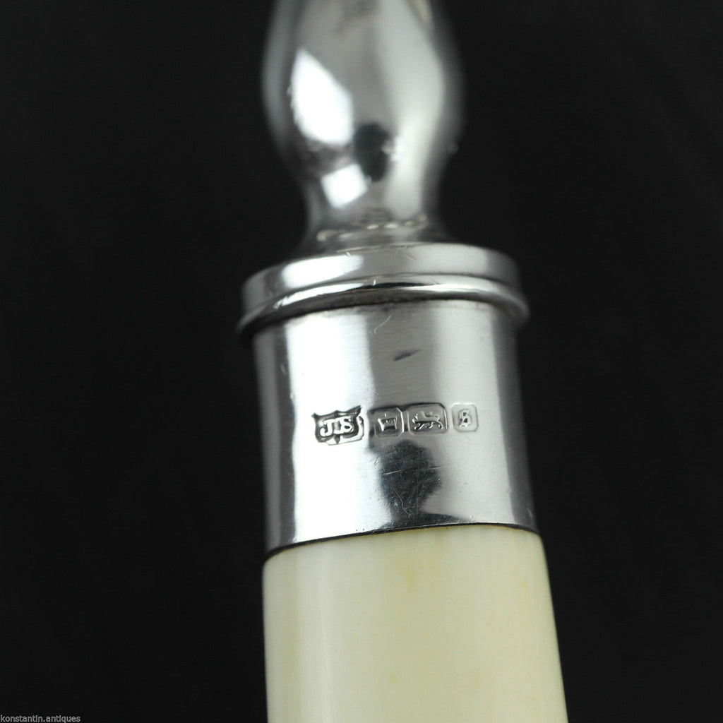 Antikes riesiges Serviertablett aus massivem Silber aus Sheffield