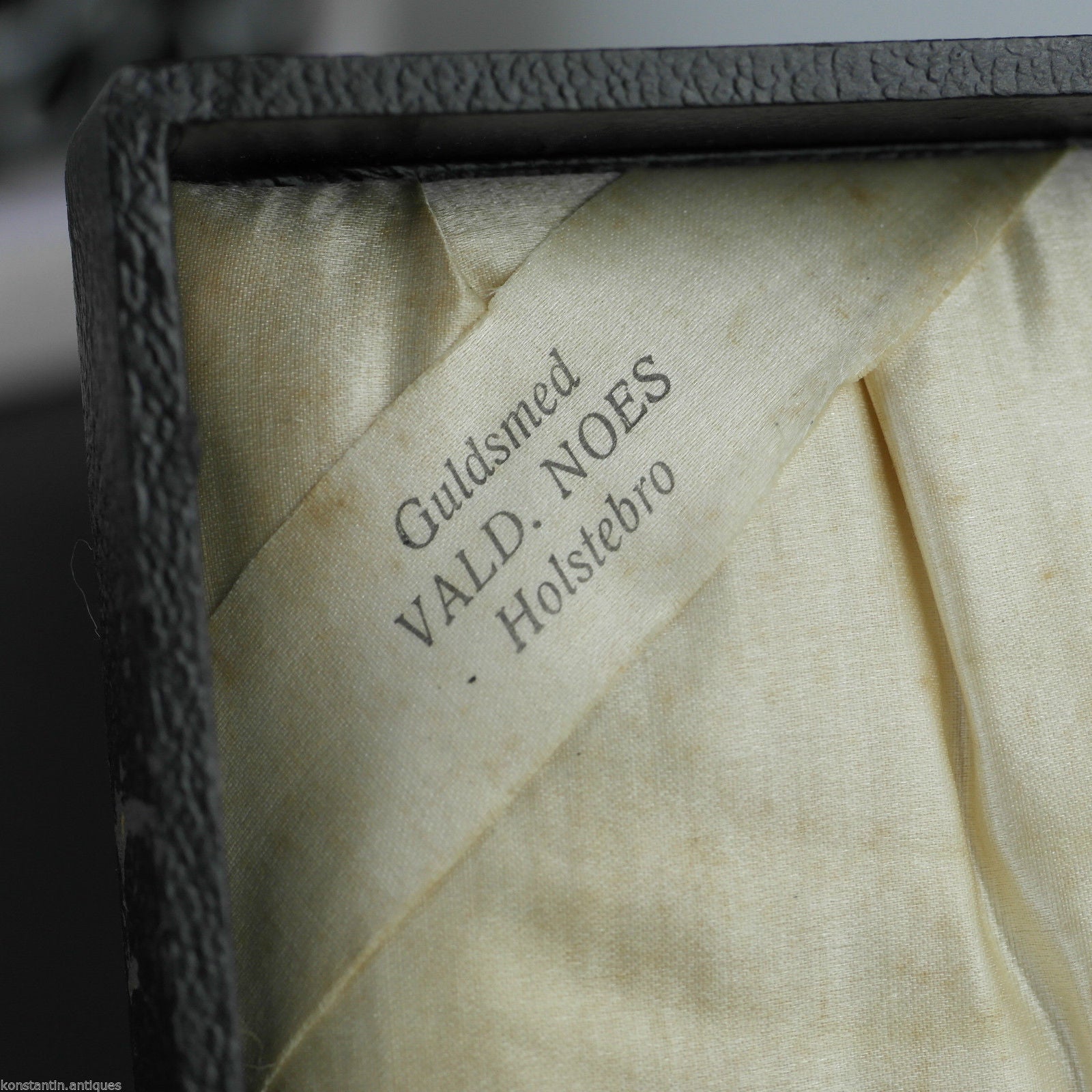 Antique Danish Sterling silver 1933 set of six spoons