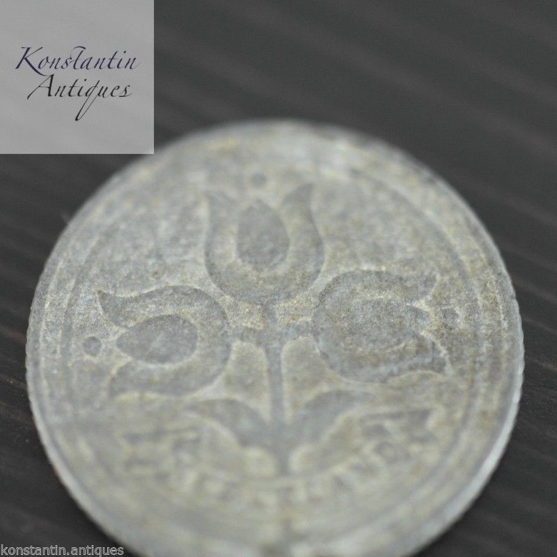 Vintage 1942 moneda 10 centavos Holanda gran regalo antiguo