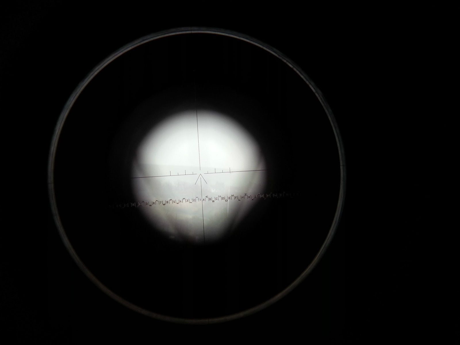 The regimental gun sight PG-1 Panoramic telescope USSR 1957