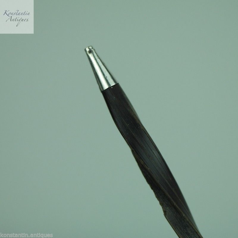 Antique Georgian Toddy ladle solid silver wood handle British Empire great gift