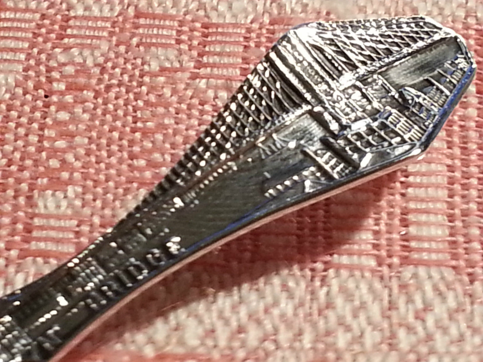 Antique 20thC sterling silver spoon New York USA Paye Baker MFG co