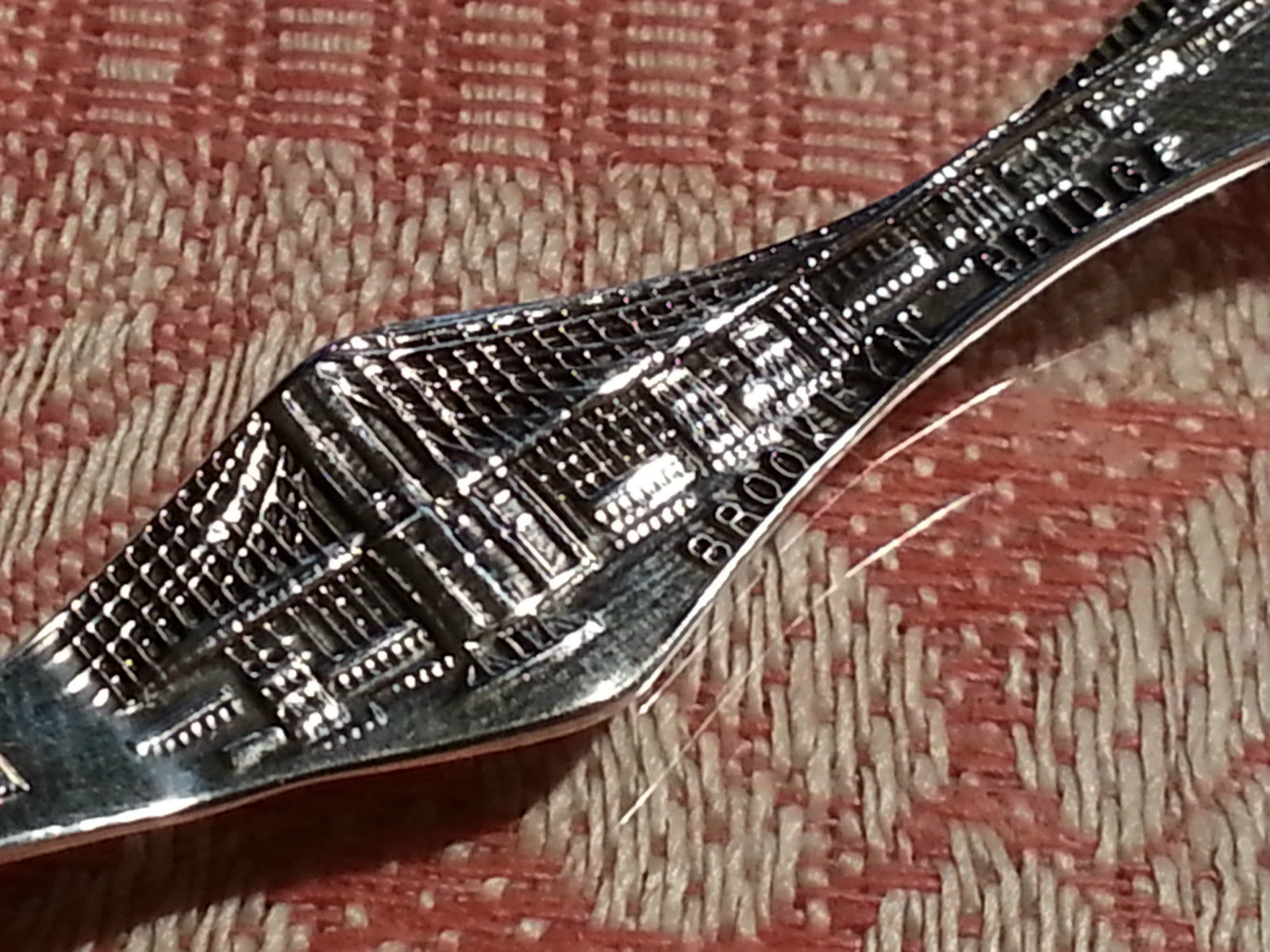 Antiker Löffel aus Sterlingsilber aus dem 20. Jh. New York USA Paye Baker MFG Co