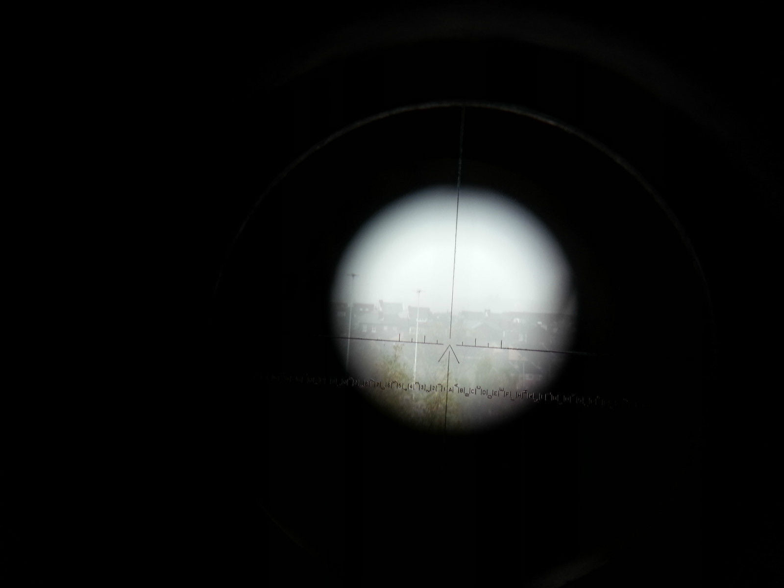 La mira del regimiento PG-1 Telescopio panorámico URSS 1959 Pacto de Varsovia ruso 