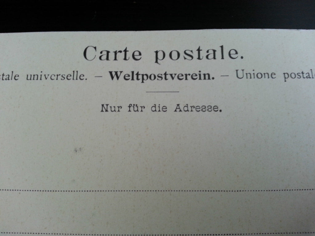Antike Schweizer Postkarte Zürich 664 Edition Photoglob Luzern Promenade Hofkirche