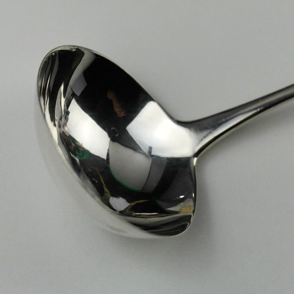 Antique 1829 solid silver ladle British Empire of George 19thC