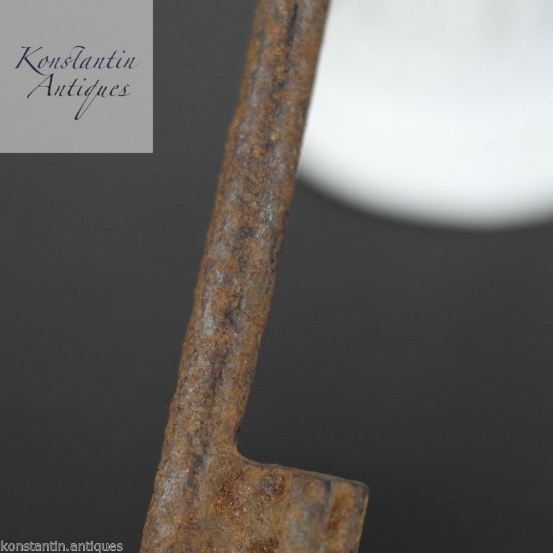 Antique rusty metal key Great British Empire