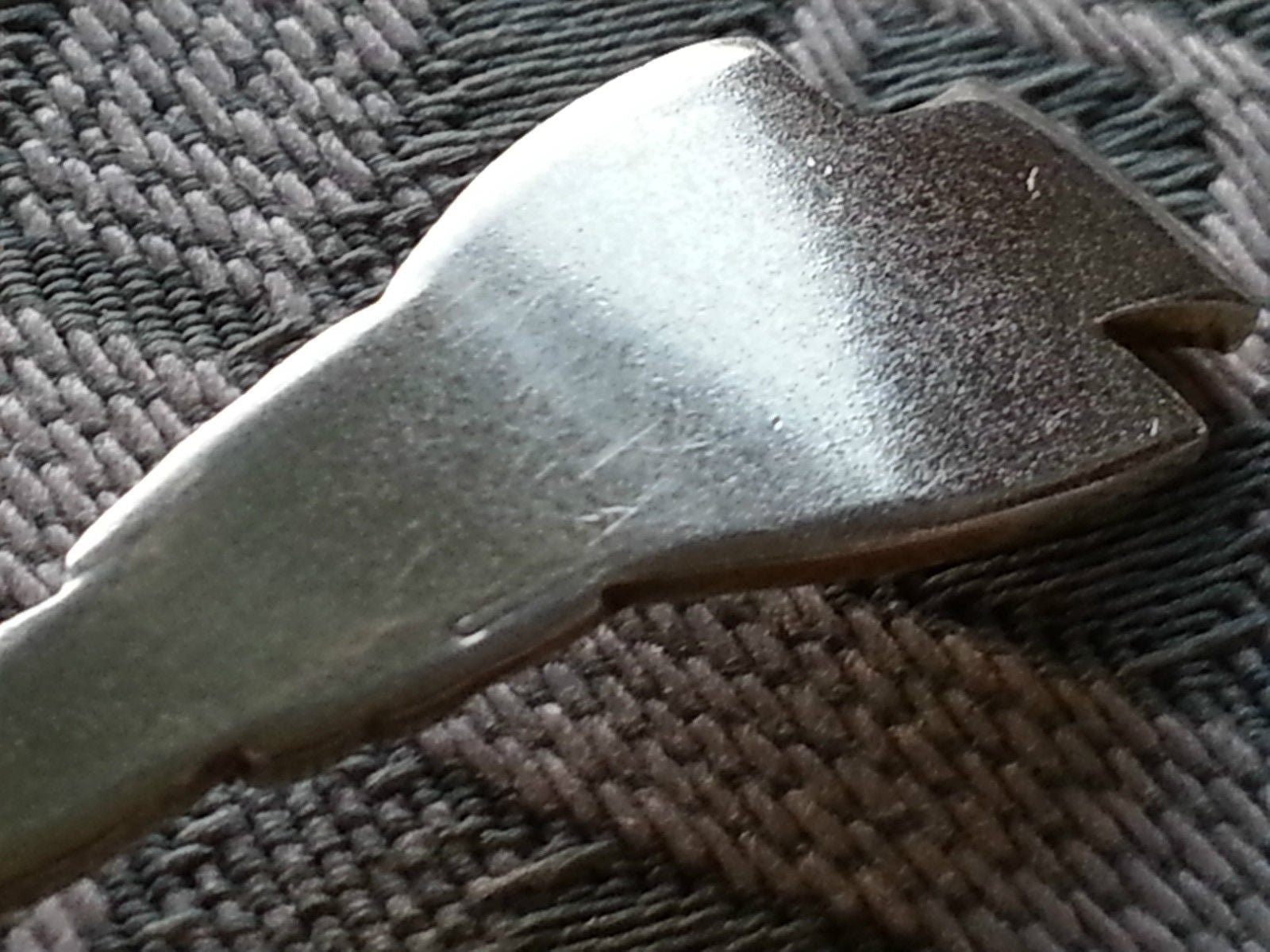 Cuchara de plata de ley chapada en oro con esmalte antiguo Noruega TROMSO HOLMSEN 925S