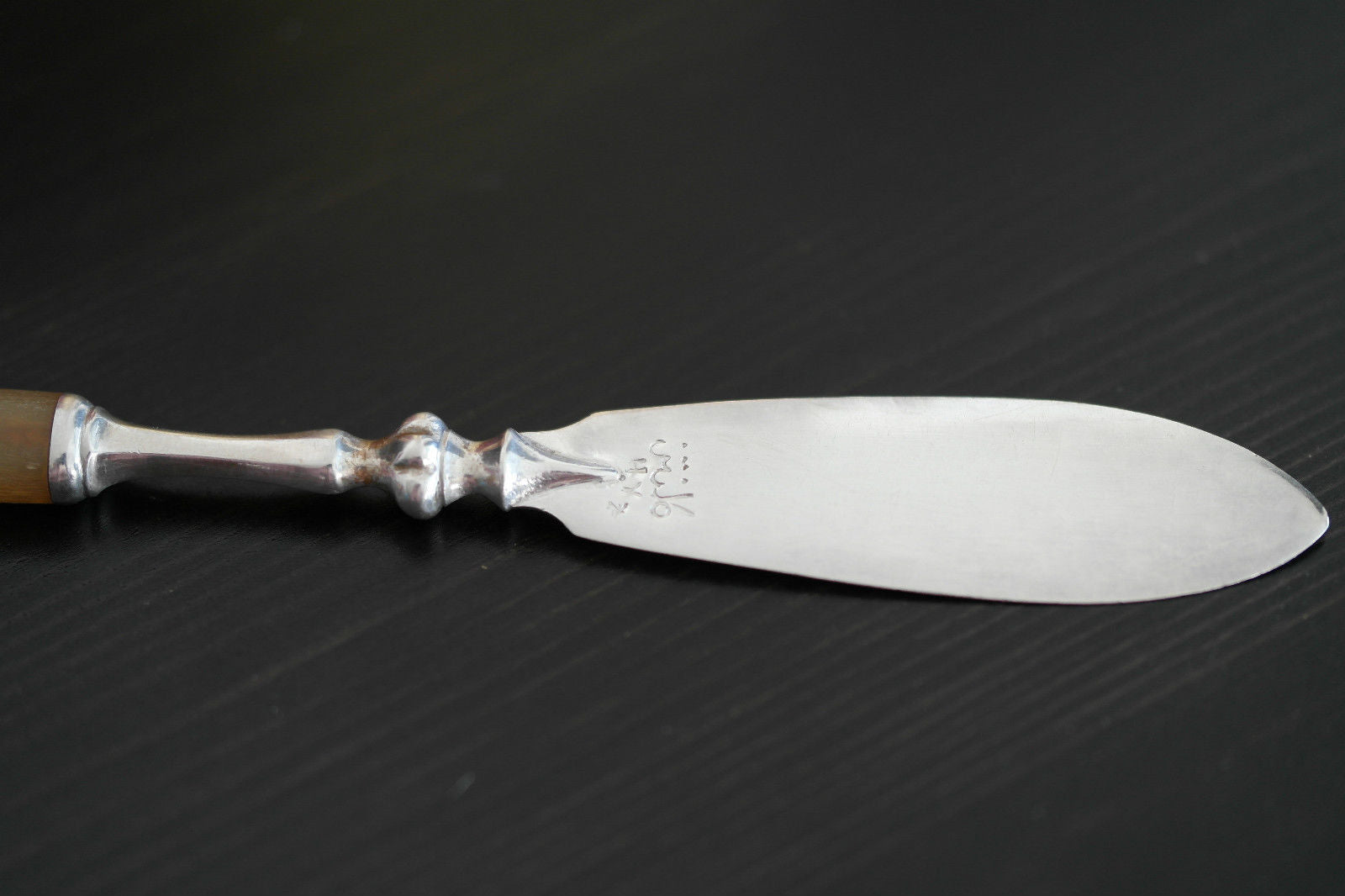 Pasador de páginas antiguo de plata maciza de Oriente Medio