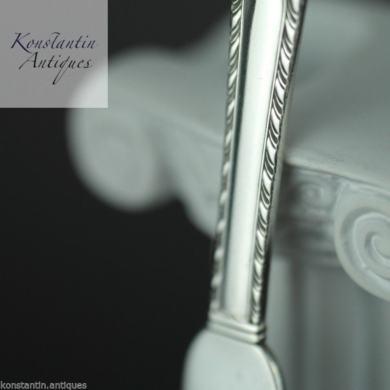 Antique Sterling silver butter knife B American Indian