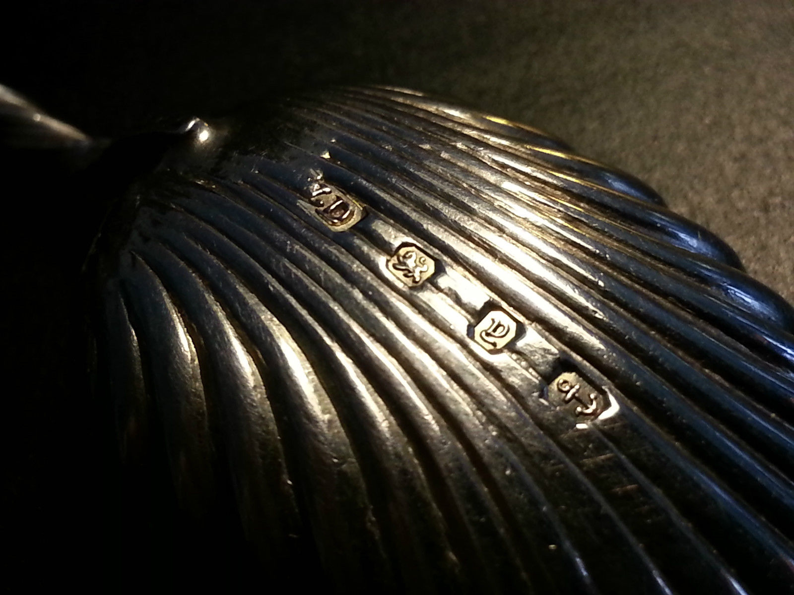 Antique 1898 sterling silver spoon apostle British Empire tea coffee