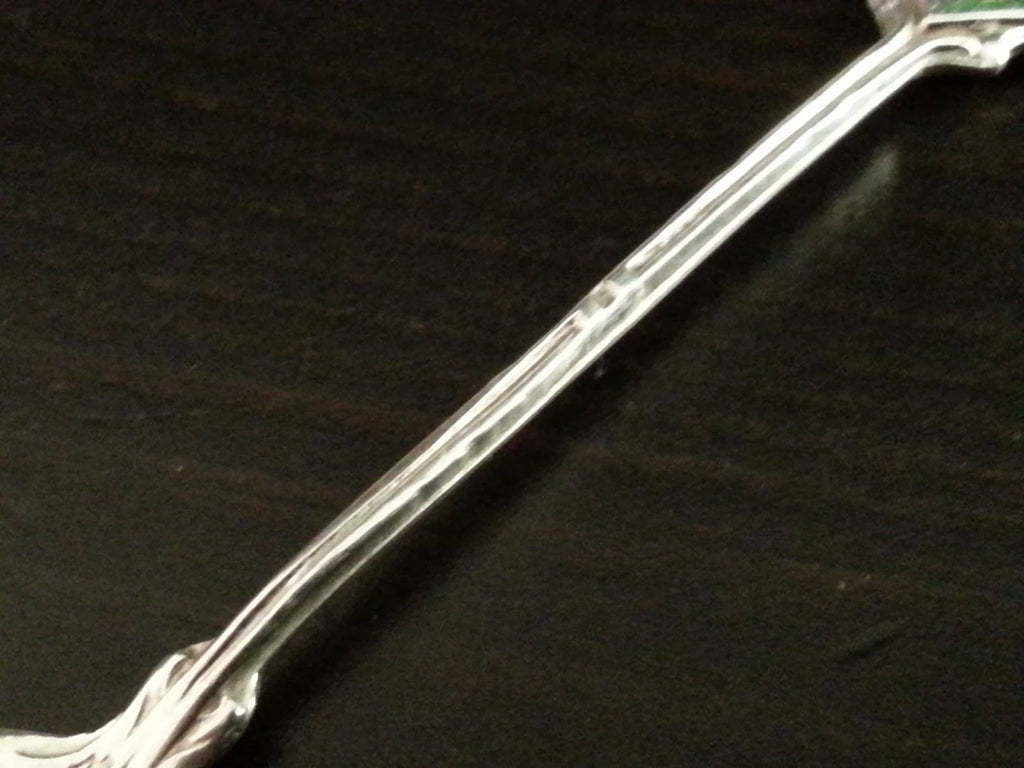Art Deco Emaille-Löffel aus Sterlingsilber Hamilton Canada BMco