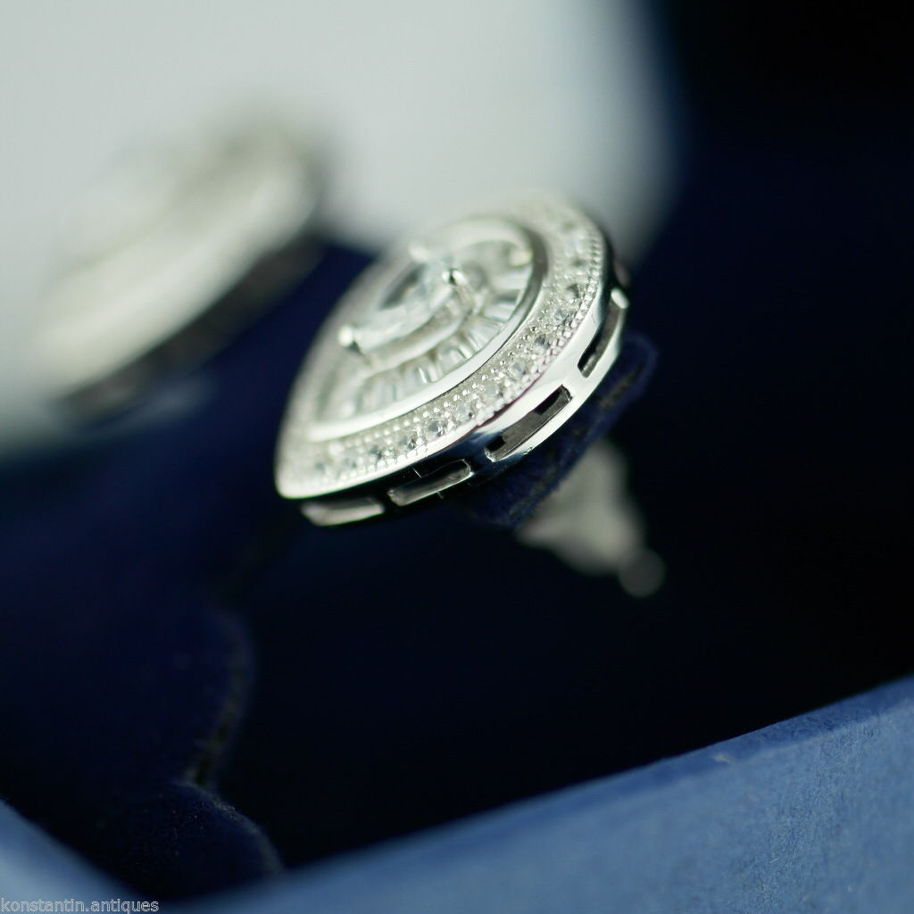 Simply Fine-Ohrringe aus Sterlingsilber mit kubischen Zirkonia-Steinen