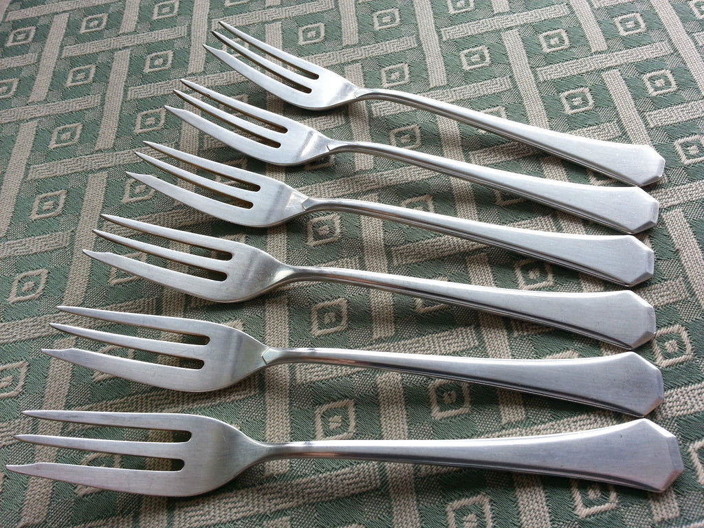 Antique WMF silver plated set of six forks top quality
