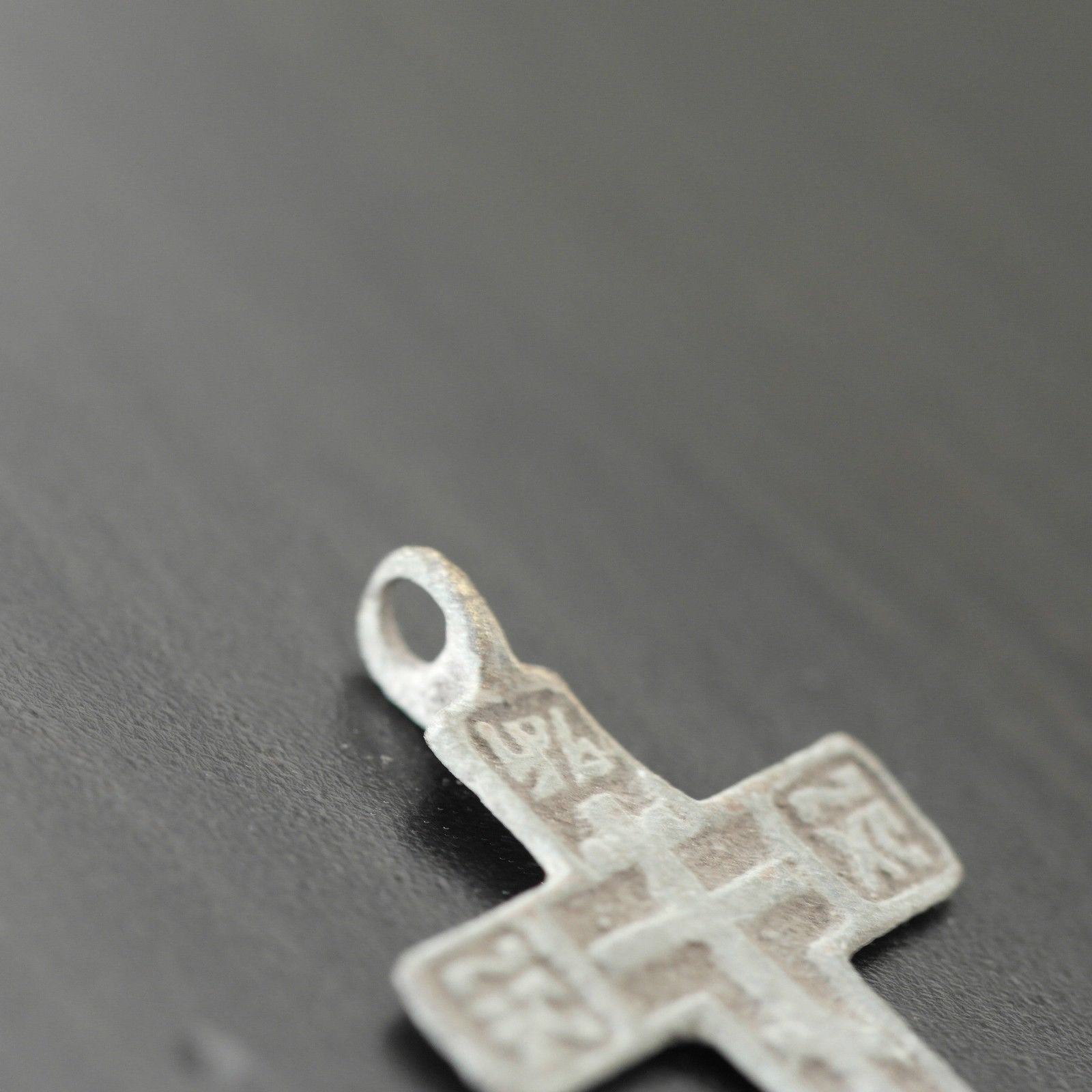 Antique solid cross Russian Empire Orthodox old Believers