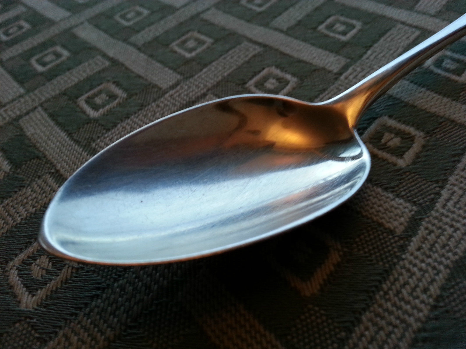 Cuchara antigua de plata de ley de 1894 Imperio Británico Londres