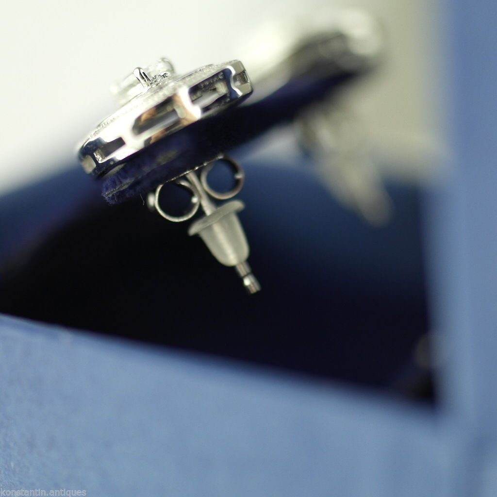 Simply Fine-Ohrringe aus Sterlingsilber mit kubischen Zirkonia-Steinen