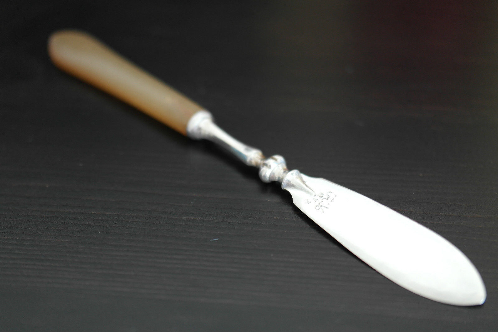 Antique solid silver middle east page turner