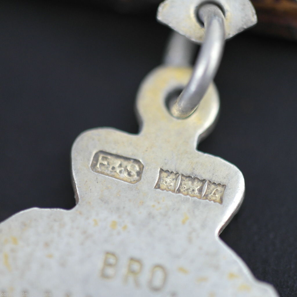 Vintage 1959 Medalla de plata maciza Justicia Verdad Filantropía Eric Knight Lodge