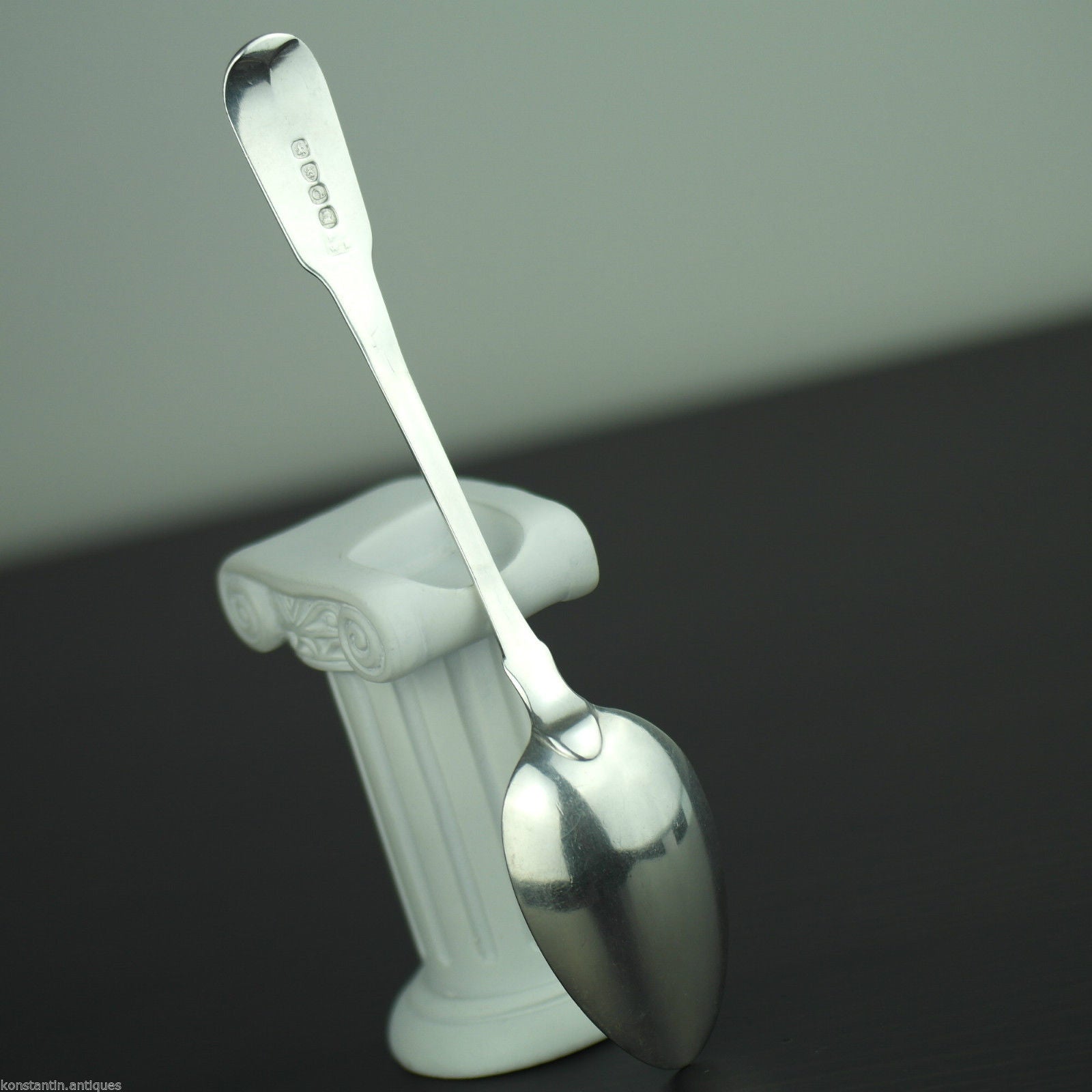 Antiker Tafellöffel aus Sterlingsilber von 1811, London P&amp;W Bateman British Empire