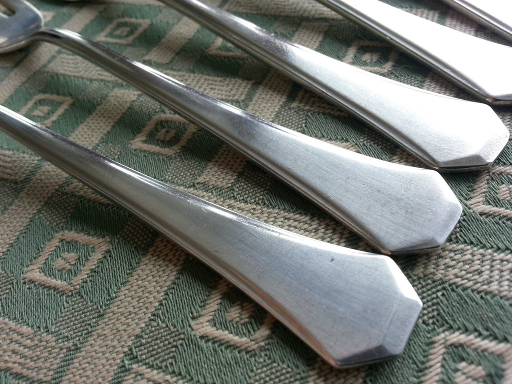 Antique WMF silver plated set of six forks top quality