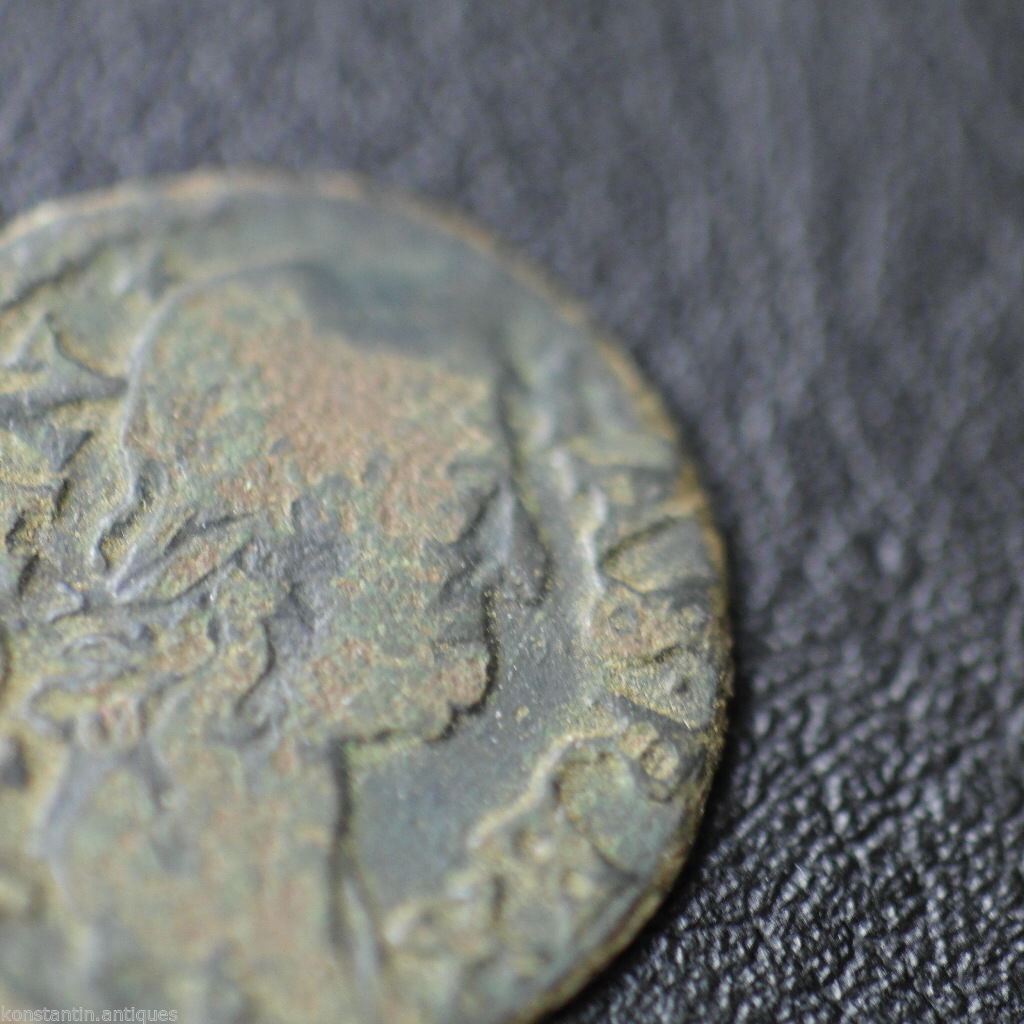 Antique 17thC one 1 shilling John II Casimir Vasa Grand Duchy of Lithuania