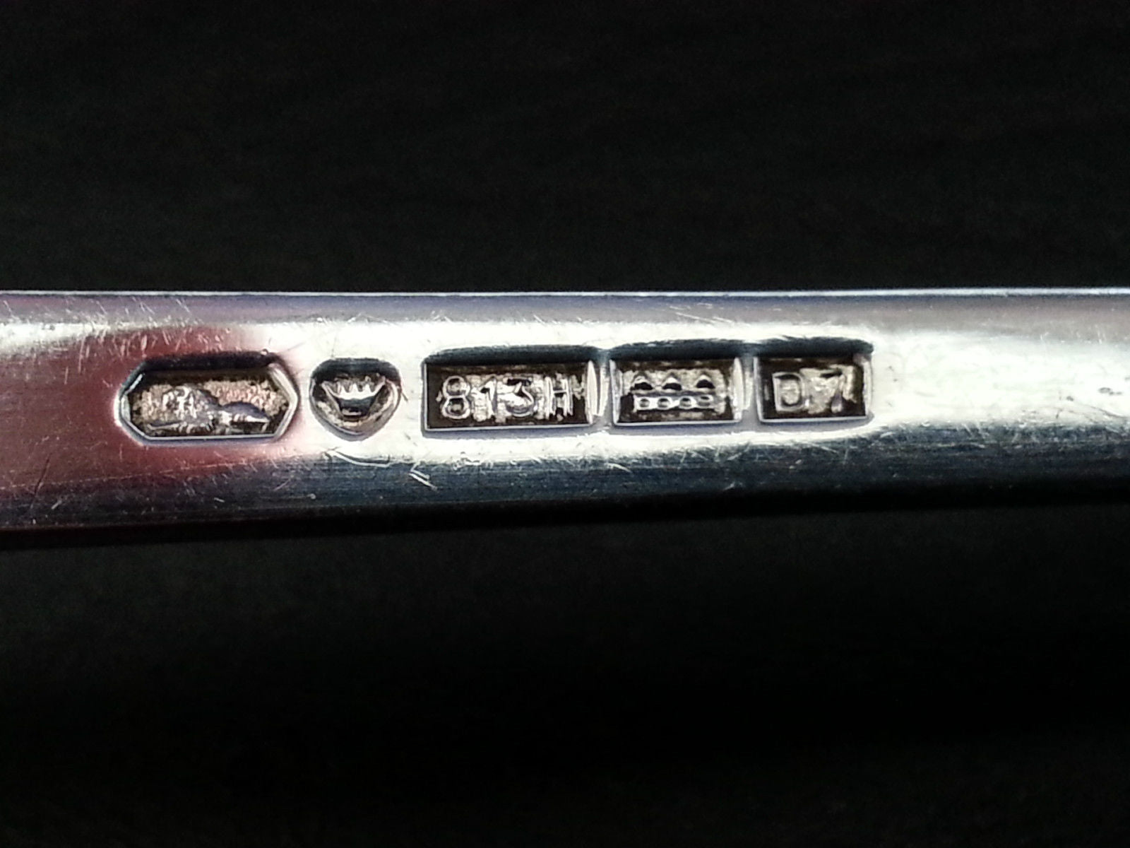 Antike 1926 vergoldete Schöpfkelle aus massivem Silber Finnland KALEVALA HELSINKI Soumi