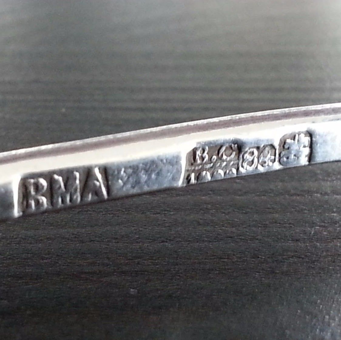 Antiker Löffel aus massivem Silber, 1888, für Tee und Kaffee, 84 Jahre, russisches Kaiserreich