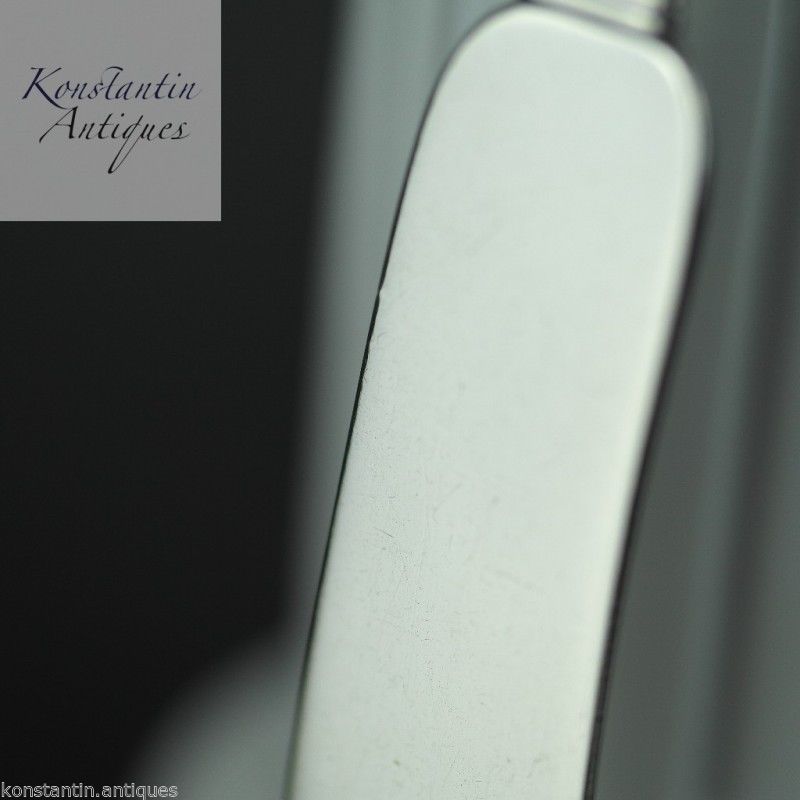 Antique Sterling silver butter knife B American Indian